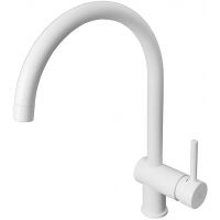 Смеситель для кухни Paffoni Light Белый матовый арт-LIG280BO — фото 1, Смесители для кухни