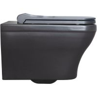 Товар: Унитаз Allen Brau Infinity 4.21011.31 подвесной Черный матовый без сиденья - фото 10 Унитаз Allen Brau Infinity 4.21011.31 подвесной Черный матовый без сиденья — фото 10, Подвесные унитазы