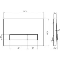 Товар: Комплект унитаза Berges Tornas с инсталляцией Atom Line 410 043328 с сиденьем Микролифт и Белой клавишей смыва - фото 11 Комплект унитаза Berges Tornas с инсталляцией Atom Line 410 043328 с сиденьем Микролифт и Белой клавишей смыва — фото 11, Унитазы