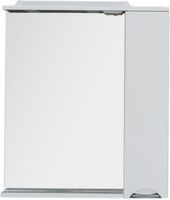 Зеркало со шкафом Aquanet Гретта 75 173986 с подсветкой R Дуб светлый — фото 2, Зеркальные шкафы в ванную