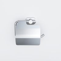 Держатель туалетной бумаги AM.PM Sense A74341400 с крышкой Хром — фото 2, Держатели туалетной бумаги