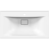 Раковина Paola Elegante 80 Белая глянцевая — фото 5, Раковины