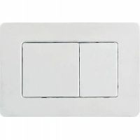 Клавиша смыва Boheme 650-MW Белая матовая — фото 1, Комплектующие для душевого оборудования