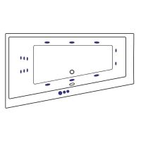 Товар: Акриловая ванна Excellent Sfera 170x100 L WAEX.SFL17.SMART.BR с гидромассажем - фото 7 Акриловая ванна Excellent Sfera 170x100 L WAEX.SFL17.SMART.BR с гидромассажем — фото 7, Ванны