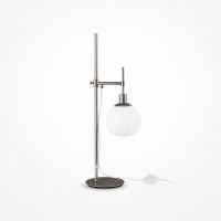 Товар: Настольная лампа Maytoni Modern Erich MOD221-TL-01-N Белая Никель - фото 4 Настольная лампа Maytoni Modern Erich MOD221-TL-01-N Белая Никель — фото 4, Настольные лампы