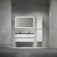 Тумба под раковину Sancos Urban 120 UR120-2W подвесная Белый глянец — фото 17, Мебель для ванной