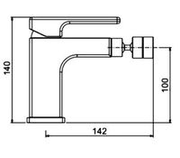 Смеситель для биде Gappo G17-6 G5017-6 Черный матовый — фото 4, Смесители для биде