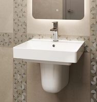 Товар: Раковина Kerama Marazzi Pro 50 PROR.wb.50 Белая глянцевая - фото 6 Раковина Kerama Marazzi Pro 50 PROR.wb.50 Белая глянцевая — фото 6, Раковины подвесные