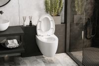 Унитаз Abber Bequem подвесной с сиденьем Микролифт арт-AC1107P — фото 5, Подвесные унитазы