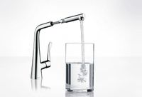 Товар: Смеситель для кухни Hansgrohe Metris 14821000 Хром - фото 2 Смеситель для кухни Hansgrohe Metris 14821000 Хром — фото 2, Смесители для кухни