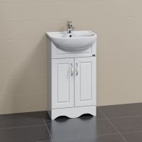 Товар: Тумба под раковину СанТа Верона 50 700111 Белая - фото 2 Тумба под раковину СанТа Верона 50 700111 Белая — фото 2, Тумбы под раковину