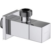 Запорный вентиль Aquatek AQ2453CR угловой Хром — фото 1, Комплектующие для душевого оборудования