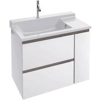 Тумба под раковину Jacob Delafon Soprano 76 EB1333-N18 подвесная Белая — фото 1, Мебель для ванной