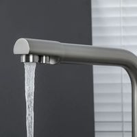 Товар: Смеситель для кухни Frap H52 F4352-9 Оружейная сталь - фото 7 Смеситель для кухни Frap H52 F4352-9 Оружейная сталь — фото 7, Смесители для кухни