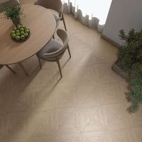 Декор Kerama Marazzi Альберони Светло-бежевый матовый обрезной SG643520R 60х60 см — фото 3, Керамогранит
