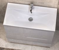 Тумба под раковину Vigo Neo 80 tn.NEO.9696.80.2Y Белая — фото 5, Тумбы под раковину