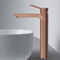 Смеситель для раковины AM.PM X-Joy F85A92044 Розовое золото — фото 4, Смесители