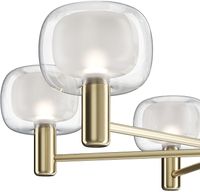 Подвесной светильник Maytoni Modern Vision MOD411PL-06G Прозрачный Золото — фото 4, Подвесные светильники