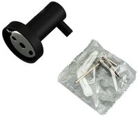 Крючок Frap F302 F30205 Черный матовый — фото 4, Крючки для полотенец