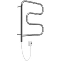 Электрический полотенцесушитель Terminus F-образный 500x500 4620768883880 Хром — фото 1, Электрические полотенцесушители