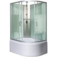 Душевая кабина Мономах Б/К 120x80x44 МЗ L 10000005833 без гидромассажа — фото 1, Душевые кабины