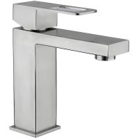 Смеситель для раковины Frap H804 F10804 Нержавеющая сталь — фото 1, Смесители для раковины