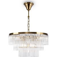 Товар: Подвесной светильник Maytoni Neoclassic Colonne MOD093PL-09BS Прозрачный Латунь - фото 3 Подвесной светильник Maytoni Neoclassic Colonne MOD093PL-09BS Прозрачный Латунь — фото 3, Подвесные светильники