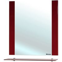 Товар: Зеркало Bellezza Рокко 70 4613711030035 с полкой Красное - фото 1 Зеркало Bellezza Рокко 70 4613711030035 с полкой Красное — фото 1, Зеркала в ванную комнату