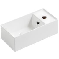 Раковина Simas Agile 40 R AG20 bi*1 Белая глянцевая — фото 1, Мини-раковины