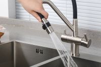 Товар: Смеситель для кухни Gappo G4398-85 Сатин Черный - фото 15 Смеситель для кухни Gappo G4398-85 Сатин Черный — фото 15, Смесители