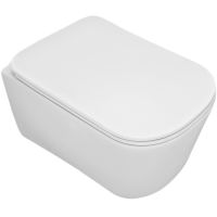 Унитаз Kerasan Tribeca 511430 подвесной Белый матовый без сиденья — фото 1, Унитазы