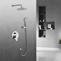 Товар: Душевая система Vincea Esse VSFW-1E1CH Хром - фото 2 Душевая система Vincea Esse VSFW-1E1CH Хром — фото 2, Встраиваемые душевые комплекты