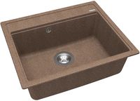 Кухонная мойка Florentina Липси-600 20.120.D0600.105 Коричневая — фото 2, Кухонные мойки