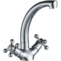 Смеситель для кухни WesnaArt Rassvet RAS02-120 Хром — фото 1, Смесители для кухни