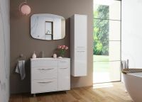 Тумба с раковиной Эстет Barcelona 90 L ФР-00003599 Белая — фото 3, Тумбы с раковиной