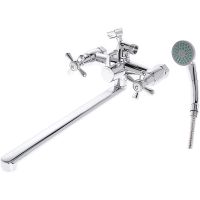 Смеситель для ванны Orange OneLife P03-211cr универсальный Хром — фото 1, Смеситель для ванны