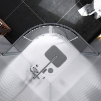 Душевой уголок Damixa Skyline 90x90 DX35WG-301-090MT профиль Хром матовый стекло прозрачное — фото 5, Душевые уголки