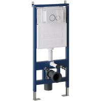 Клавиша смыва Grossman Galaxy 700.K31.01.000.000 Белая глянцевая — фото 4, Комплектующие для душевого оборудования