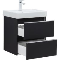 Товар: Тумба под раковину Aquanet Вега 50 329594 подвесная Черная - фото 6 Тумба под раковину Aquanet Вега 50 329594 подвесная Черная — фото 6, Тумбы под раковину