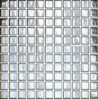 Керамическая мозаика StarMosaic Metal Silver Glossy CIO917JY 30.25x30.25 см — фото 1, Мозаика