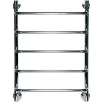 Водяной полотенцесушитель Ника Quadro Л90 60x50 Хром — фото 1, Водяные полотенцесушители