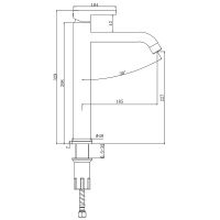 Смеситель для раковины Splenka S221.15.05 Сатин — фото 3, Смесители для раковины