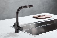 Товар: Смеситель для кухни Paulmark Essen Es213011-GM Вороненая сталь - фото 10 Смеситель для кухни Paulmark Essen Es213011-GM Вороненая сталь — фото 10, Смесители