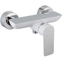 Смеситель для душа Aquanet Arctic AF520-30СW Хром Белый — фото 1, Смеситель для душа