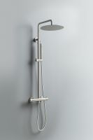 Душевая система Allen Brau Fantasy 5.11001-BN с термостатом Никель брашированный — фото 5, Душевые стойки