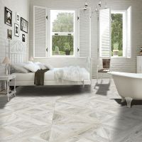 Керамогранит Tuscania Ceramiche Intarsio Bianco R61IN.BI 61х61 см — фото 2, Керамогранит