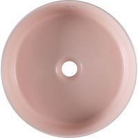 Раковина-чаша Allen Brau Fantasy Line 36 4.11032.SM Розовая — фото 8, Раковины накладные