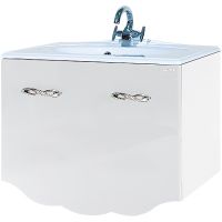 Тумба под раковину Bellezza Версаль 90 4631115130014 подвесная Белая — фото 1, Тумбы под раковину