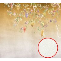 Фреска Ortograf Silver&Gold 32816 Фактура флок FLK Флизелин (3*2,7) Золото/Разноцветный, Цветы арт-32816 (флок FLK) — фото 1, Фрески