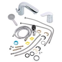 Смеситель на борт ванны Orange M60-333cr Хром — фото 11, Смесители